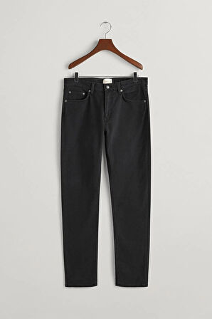 Gant SLIM SOFT TWILL JEANS Erkek Siyah Pantolon 1000286.5