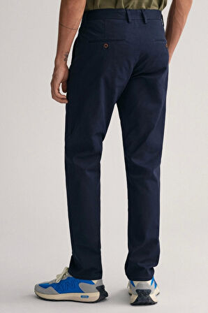 Gant Erkek Lacivert Slim Fit Pantolon