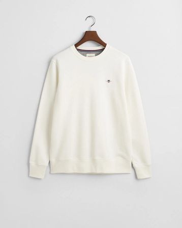 Gant Erkek Krem Regular Fit Sweatshirt