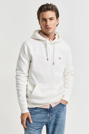 Gant Erkek Krem Regular Fit Kapüşonlu Sweatshirt-11124 Krem M Gant Erkek Krem Regular Fit Kapüşonlu Sweatshirt-11124 Krem M