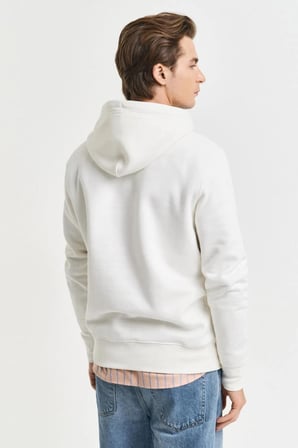 Gant Erkek Krem Regular Fit Kapüşonlu Sweatshirt-11124 Krem M Gant Erkek Krem Regular Fit Kapüşonlu Sweatshirt-11124 Krem M