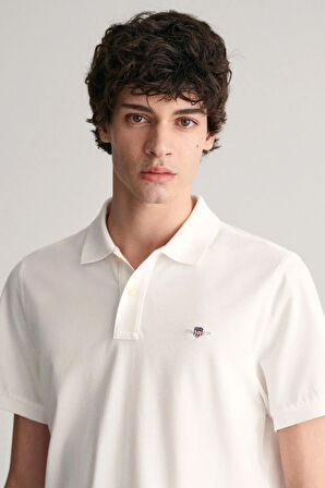 Erkek Regular Fit Polo T-Shirt - Beyaz  | XL