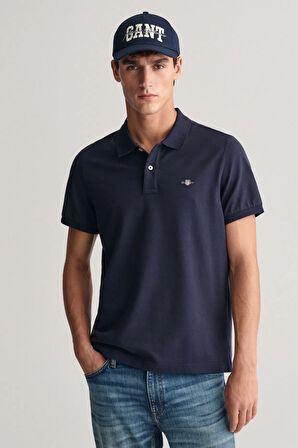 Erkek Regular Fit Polo T-Shirt - Lacivert  | M