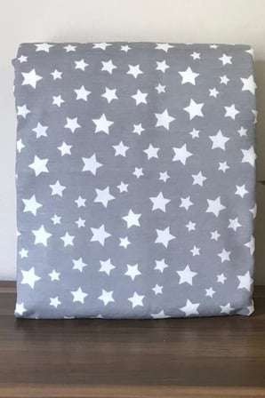 ASEV HOME Ütü Masası Kılıfı Keçeli İpli Stoperli Büyük Boy 55x140 cm AHTER GRİ