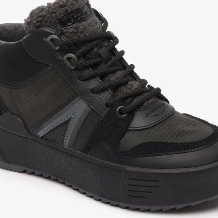 Lacoste L002 Winter Mid Kadın Siyah Bot