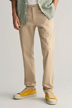 Erkek Slim Fit Pantolon - Bej | 34/32