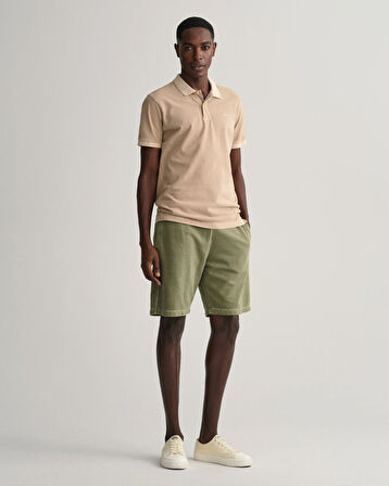 Erkek GANT Regular Fit Logolu Polo - Bej  | L