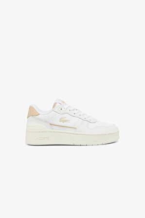 Lacoste Kadın  T-Clip Platform  Beyaz Sneaker