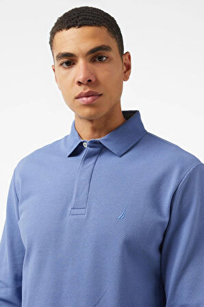 Nautica Erkek Mavi Polo  Kazak