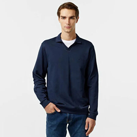 Nautica Erkek Polo Sweatshirt K47309T