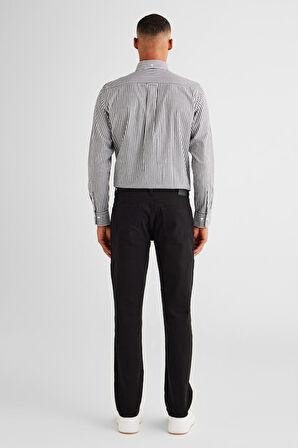 Erkek Regular Fit Pantolon - Siyah | 32/32