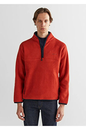 Gant Erkek Regular Fit Yarım  Fermuarlı Sweatshirt
