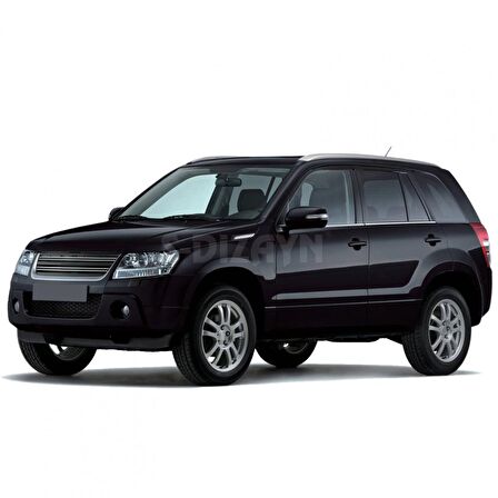 S-Dizayn Suzuki Grand Vitara Krom Cam Çıtası 4 Prç. 2007 Üzeri