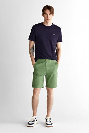 Erkek Regular Fit Bisiklet Yaka T-Shirt - Lacivert | S