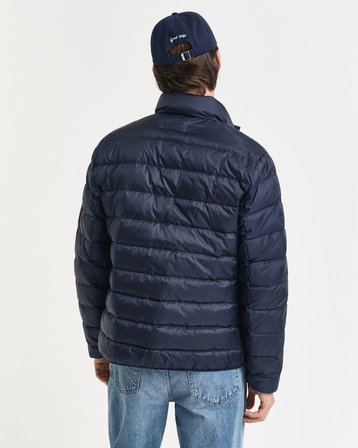 Erkek Regular Fit Dik Yaka Kapitoneli Şişme Mont - Lacivert | S