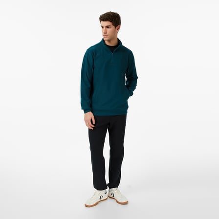 Converse Erkek Yeşil Dik Yaka Sweatshirt
