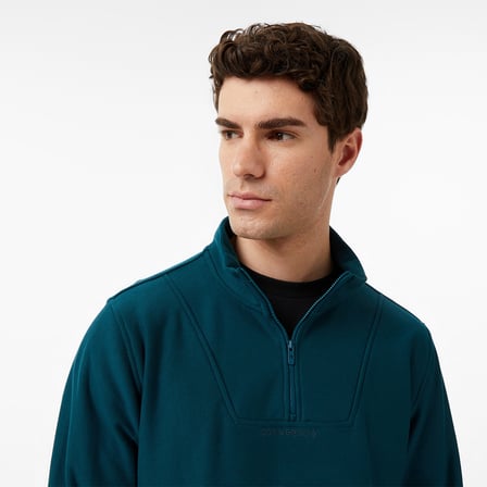 Converse Erkek Yeşil Dik Yaka Sweatshirt