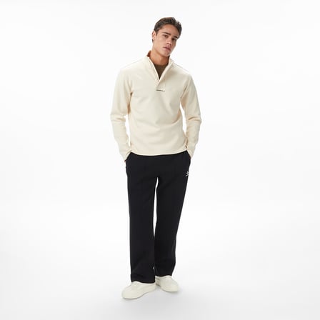Converse Erkek Ekru Dik Yaka Sweatshirt