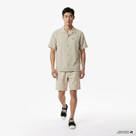UNITED4 Regular Fit Erkek Beyaz Gömlek