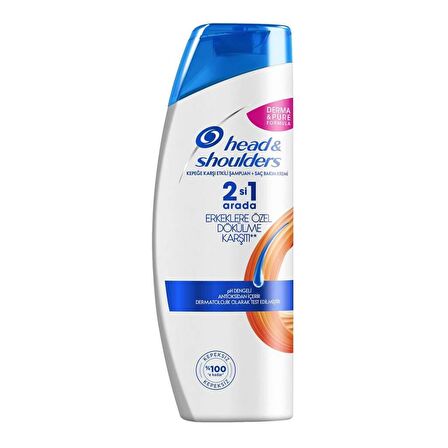 Head & Shoulders Dökülen Saçlar İçin Dökülme Karşıtı 2'si 1 Arada Şampuan 180 ml