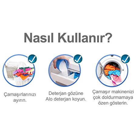 Alo Aqua Pudra Parfümlü Beyazlar ve Renkliler İçin Toz Çamaşır Deterjanı 6 kg 40 Yıkama