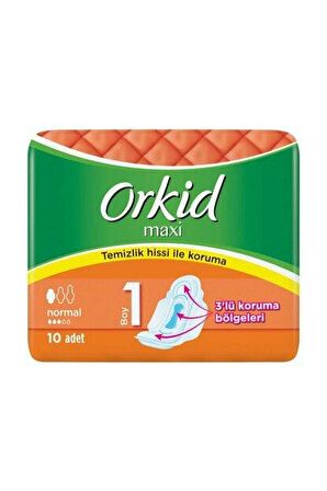 Orkid Maxi Normal 10 Adet Hijyenik Ped