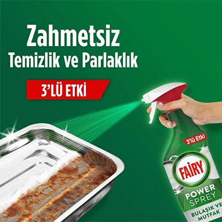 Fairy Power Sprey 3’ü 1 Arada Bulaşık ve Mutfak 500 ml