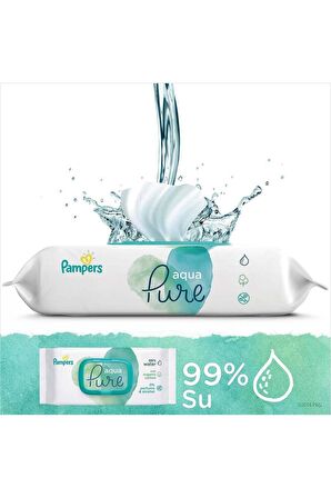 Prima Aqua Pure Islak Havlu Mendil 3Lü 144 Yaprak