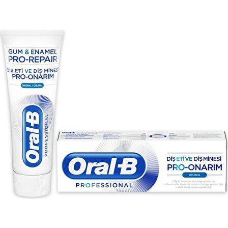 Oral-B Professional Diş Eti ve Diş Minesi Pro-Onarım Orijinal Diş Macunu 75 Ml