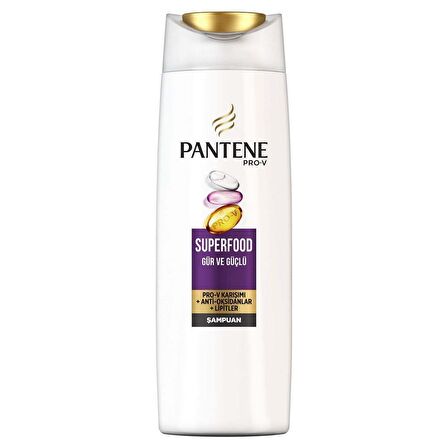 Pantene Superfood Tüm Saçlar İçin Güçlendirici Şampuan 470 ml