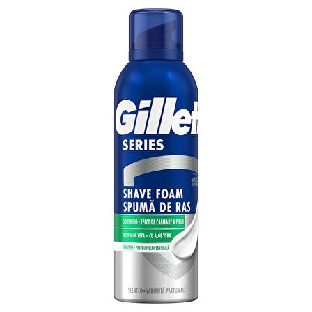 Gillette Series Tıraş Köpüğü Yatıştırıcı 200 ml