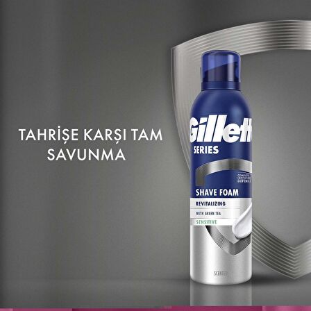 Gillette Series Canlandırıcı Tıraş Köpüğü 200 ml