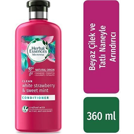 Herbal Essences Bio-Renew Arındırıcı Tüm Saç Tipleri İçin Bakım Yapan Saç Kremi 360 ml