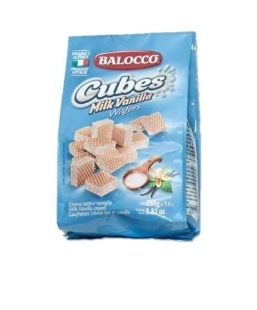 Balocco Vanilyalı Küp Gofret 250 gr