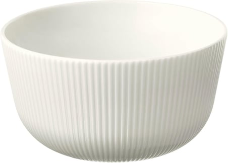 2 Li Kase Seti Beyaz Renk 13 cm Zarif-Modern Salata,Yemek Kasesi