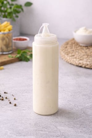 Sos Şişesi, Şeffaf, Ketçap Mayonez Hardal, 700 ml, 1 Adet