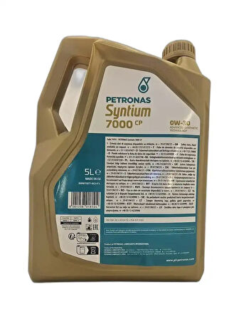 Syntium 7000 CP 0W 30 5L. İleri Tam Sentetik Motor Yağı Peugeot Citroen Onaylı