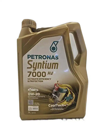 Syntium 7000 AV 0W 20 5 L. İleri Tam Sentetik Motor Yağı Volkswagen - Porsche onaylı