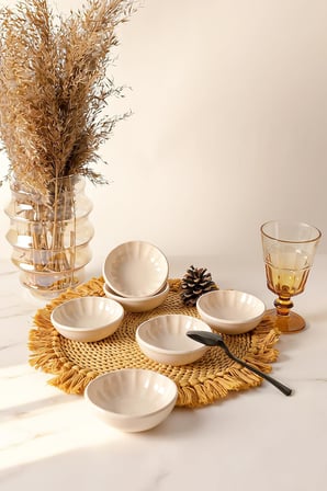 Krem Sirius Çerezlik/Sosluk 10 Cm 6 Adet 030