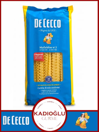 De Cecco Mafaldine Şerit Makarna 500 GR