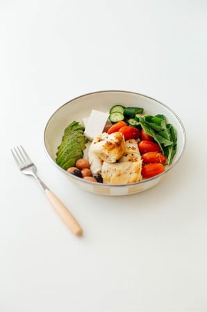 Beige Emaye Bowl Tabağı - Bowl Kase - Salata Kasesi - Sunum Kasesi