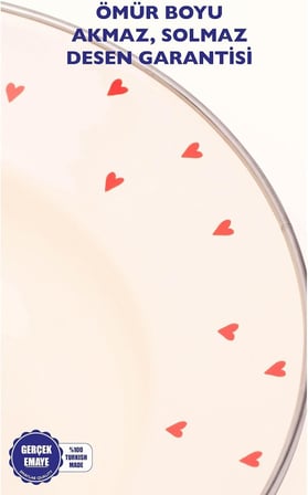 Emaye Cupid Çukur Makarna Salata Tabağı