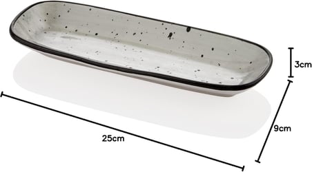 Dark 2Li Zeytinlik Sunum Tabağı 25 * 9 Cm