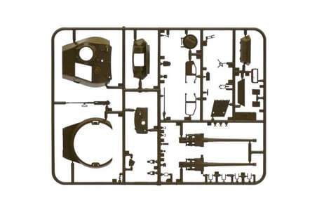 Italeri M24 Chaffee Tank Maketi 1/35 Ölçek Gri