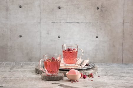 Paşabahçe RUBY FINCAN/KUPA 265 CC 6'LI HEDİYELİK KUTU