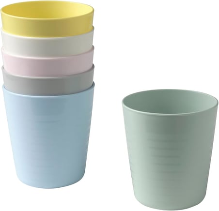 KALAS Bardak, Çeşitli Renkler (2 Set 6) (12)