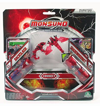 MONSUNO, Lisanslı Backslash-Shadowhornet Figürleri, Fırlatma Kapsülleri ve 2 Oyun Kartı