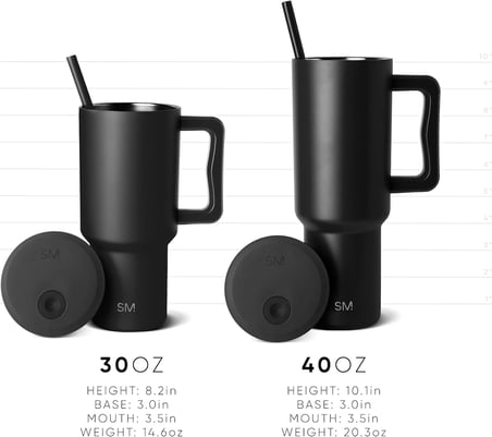 40 oz Saplı ve Hasır Kapaklı Bardak | Yalıtımlı Bardak Yeniden Kullanılabilir Paslanmaz Çelik Su Şişesi Seyahat Kupası Bardak Tutucu Dostu | Kadın Erkek Ona Hediyeler | Trek Koleksiyonu