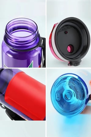 Sports Passion Mega Büyük Boy 1500 ml Tritan Su Matarası Kaydırmaz Tutma Özelliği