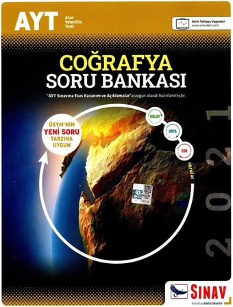 Sınav AYT Coğrafya Soru Bankası